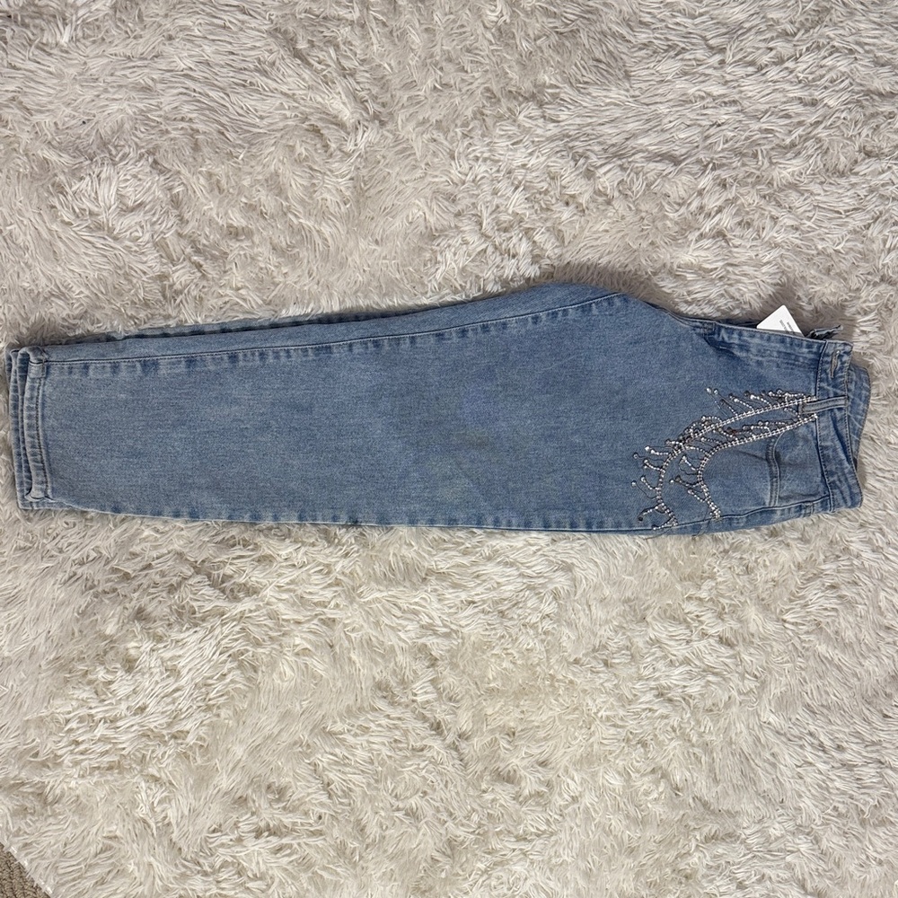 Windsor Light Blue Skinny Jeans with Embellishments